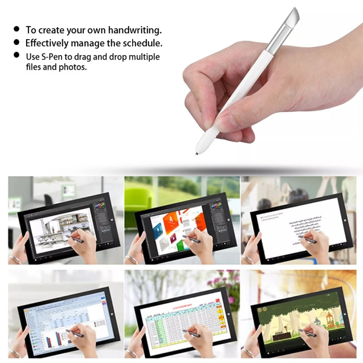 Smart Pressure Sensitive S Pen / Stylus Pen for Galaxy Note 10.1 / N8000 / N8010(White) - Mobile Accessories by buy2fix | Online Shopping UK | buy2fix