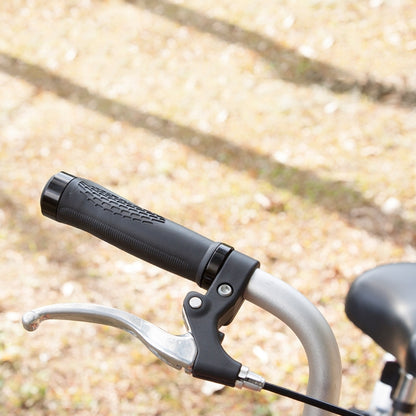 OQSPORT 2 PCS Bike Hand Grips Covers Bilateral Lock MTB Bicycle Anti-slip Handlebar Grips(Black) - Outdoor & Sports by buy2fix | Online Shopping UK | buy2fix