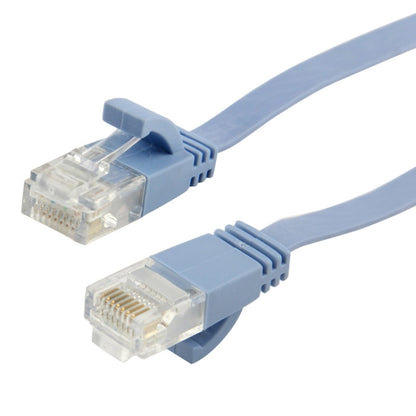 CAT6 Ultra-thin Flat Ethernet Network LAN Cable, Length: 50m(Blue) - Lan Cable and Tools by buy2fix | Online Shopping UK | buy2fix