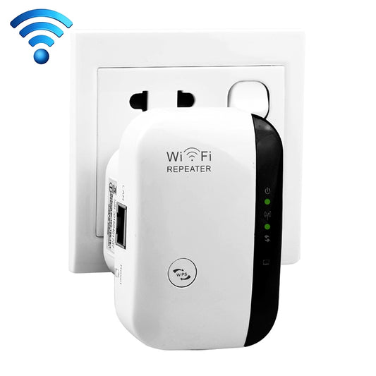 WS-WN560N2 300Mbps Wireless-N WIFI 802.11n Repeater Range Expander, EU Plug(White) - Powerline Network Adapters by buy2fix | Online Shopping UK | buy2fix