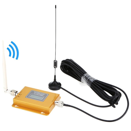 WCDMA 2100MHz Mobile Phone Signal Booster / LCD Signal Repeater with Sucker Antenna - Security by buy2fix | Online Shopping UK | buy2fix