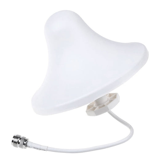 800~960/1710~2500MHZ 5dBi Ceiling Mount Omni Antenna (N Female Connector)(White) - Security by buy2fix | Online Shopping UK | buy2fix