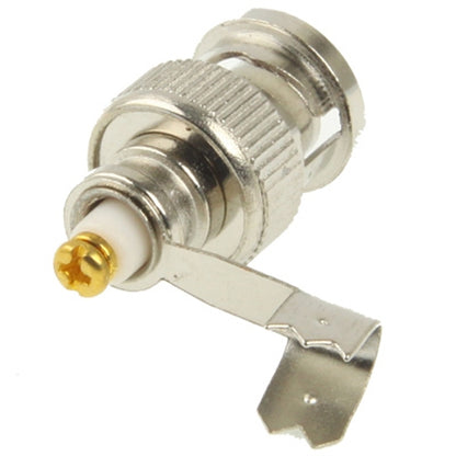 BNC Male Plug Bend Connector Adapter to Coaxial Cable - Security by buy2fix | Online Shopping UK | buy2fix