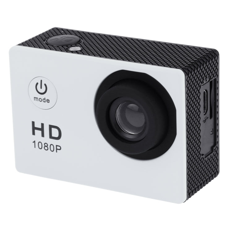 SJ4000 Full HD 1080P 2.0 inch LCD Sports Camcorder DV with Waterproof Case, Generalplus 6624, 30m Depth Waterproof(White) - DJI & GoPro Accessories by buy2fix | Online Shopping UK | buy2fix