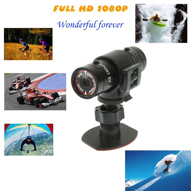 F9 Full HD 1080P Action Helmet Camera / Sports Camera / Bicycle Camera, Support TF Card, 120 Degree Wide Angle Lens - DJI & GoPro Accessories by buy2fix | Online Shopping UK | buy2fix