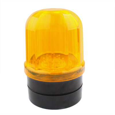 6-LED Flash Strobe Warning Light for Auto Car with Strong Magnetic Base (Yellow + Black) - In Car by buy2fix | Online Shopping UK | buy2fix