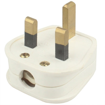 UK Plug Travel Power Adaptor(White) - Consumer Electronics by buy2fix | Online Shopping UK | buy2fix