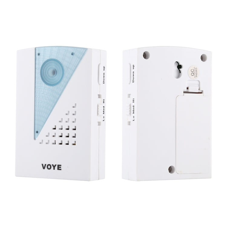 VOYE V001A Home Music Remote Control Wireless Doorbell with 38 Polyphony Sounds - Security by VOYE | Online Shopping UK | buy2fix