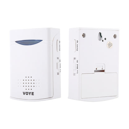 VOYE V006A Home Music Remote Control Wireless Doorbell with 38 Polyphony Sounds(White) - Security by VOYE | Online Shopping UK | buy2fix