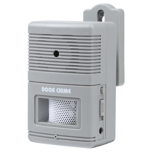300D Wireless Visitor Alarm Entry Alert Door Chime(Grey) - Security by buy2fix | Online Shopping UK | buy2fix
