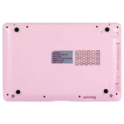 10.1 inch Netbook PC, 1GB+8GB, TDD-10.1 Android 5.1 Allwinner A33 Quad Core 1.6GHz, BT, WiFi, SD, RJ45(Pink) - Android OS by buy2fix | Online Shopping UK | buy2fix