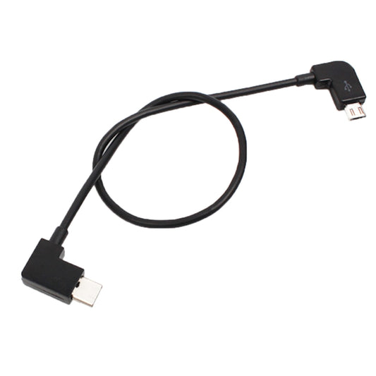 30cm Micro USB to USB-C / Type-C Converting Data Cable Connector for DJI MAVIC PRO & SPARK Remote Controller, Smartphones, Tablets - Others by buy2fix | Online Shopping UK | buy2fix