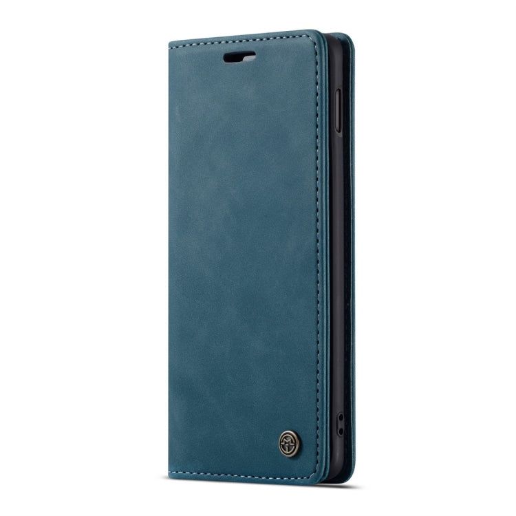 CaseMe-013 Multifunctional Retro Frosted Horizontal Flip Leather Case for Galaxy S10 E, with Card Slot & Holder & Wallet (Blue) - Galaxy Phone Cases by CaseMe | Online Shopping UK | buy2fix