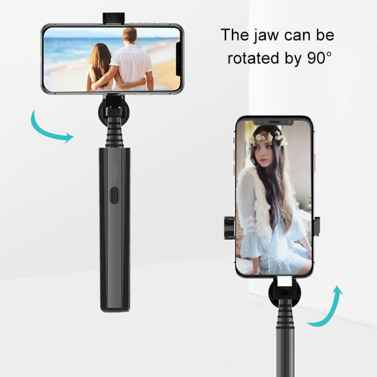 CYKE P9 Universal Stretchable Hidden One-piece Wireless Bluetooth Selfie Stick(Pink) - Consumer Electronics by CYKE | Online Shopping UK | buy2fix