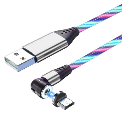 2.4A USB to Micro USB 540 Degree Bendable Streamer Magnetic Data Cable, Cable Length: 1m (Colour) - Mobile Accessories by buy2fix | Online Shopping UK | buy2fix