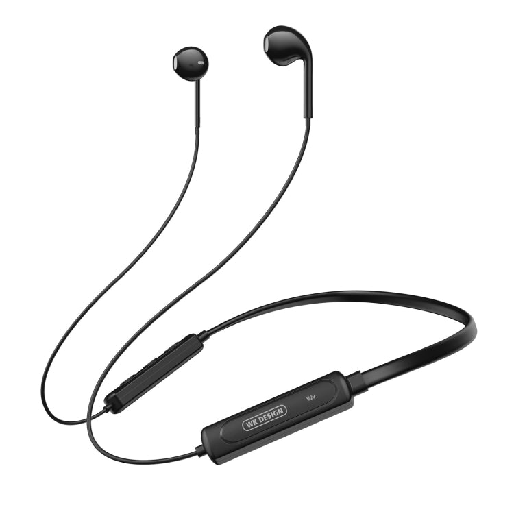 WK V29 Bluetooth 5.0 Neck-mounted Wireless Sports Bluetooth Earphone, Support Wire Control - Neck-mounted Earphone by WK | Online Shopping UK | buy2fix