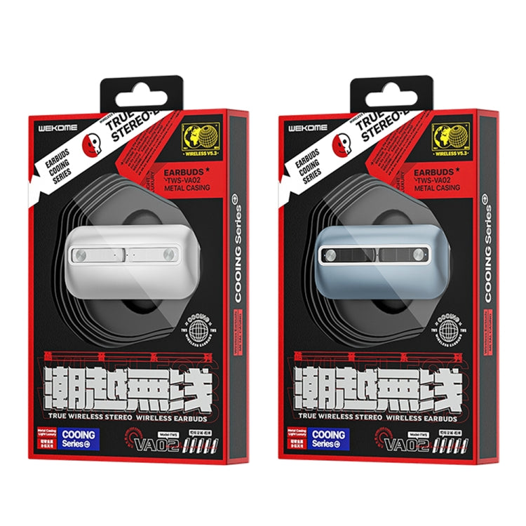WK VA02 Ultra Thin Metal Wireless Bluetooth Earphone (Black) - Bluetooth Earphone by WK | Online Shopping UK | buy2fix