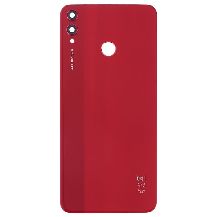 Original Battery Back Cover with Camera Lens for Huawei Honor 8X(Red) - Repair & Spare Parts by buy2fix | Online Shopping UK | buy2fix