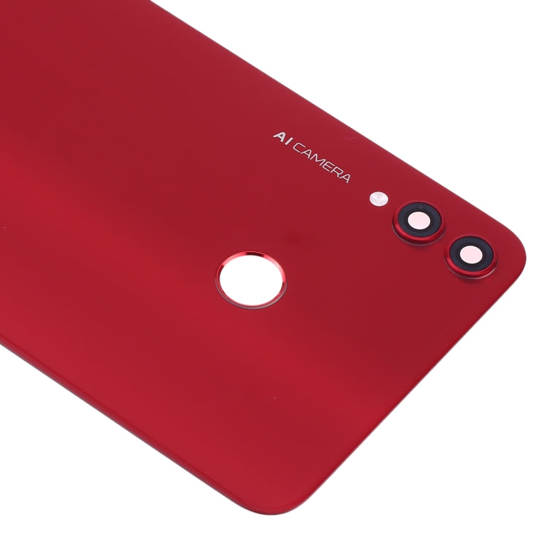 Original Battery Back Cover with Camera Lens for Huawei Honor 8X(Red) - Repair & Spare Parts by buy2fix | Online Shopping UK | buy2fix