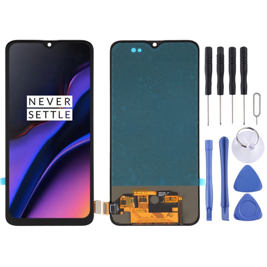 TFT Material LCD Screen and Digitizer Full Assembly for OnePlus 6T A6010 A6013(Black) - LCD Screen by buy2fix | Online Shopping UK | buy2fix