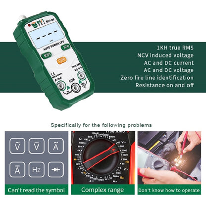 BEST BST-58F Full Automatic Range Multimeter Without Shift Intelligent Identification Digital Multimeter Household Mini Electrical Instrument - Consumer Electronics by BEST | Online Shopping UK | buy2fix