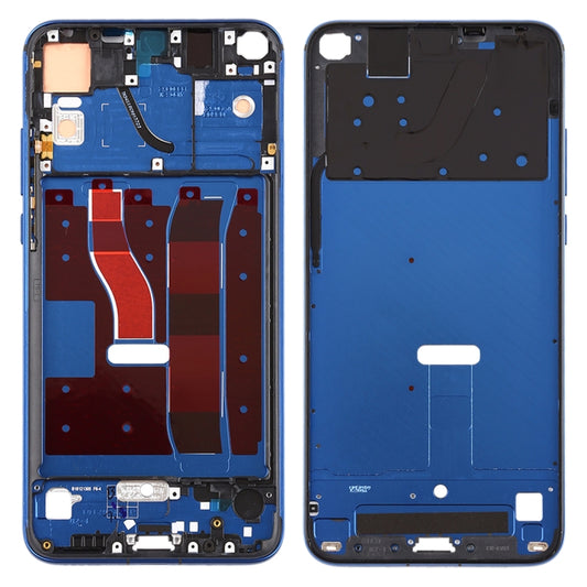 Front Housing LCD Frame Bezel Plate with Side Keys for Huawei Honor V20 (Honor View 20)(Blue) - Repair & Spare Parts by buy2fix | Online Shopping UK | buy2fix