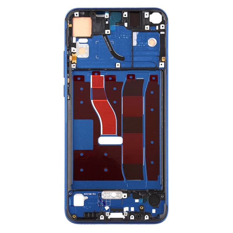 Front Housing LCD Frame Bezel Plate with Side Keys for Huawei Honor V20 (Honor View 20)(Blue) - Repair & Spare Parts by buy2fix | Online Shopping UK | buy2fix
