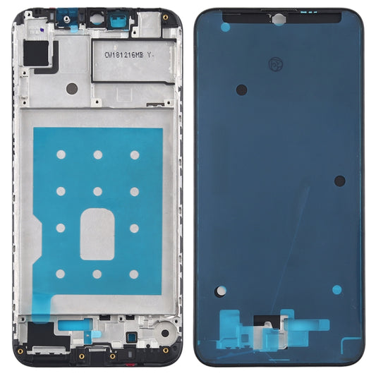 Front Housing LCD Frame Bezel Plate for Huawei Y7 (2019)(Black) - Repair & Spare Parts by buy2fix | Online Shopping UK | buy2fix