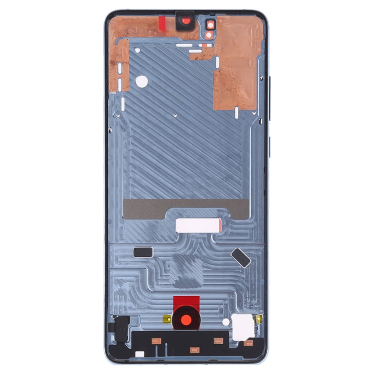 Front Housing LCD Frame Bezel Plate with Side Keys for Huawei P30(Baby Blue) - Repair & Spare Parts by buy2fix | Online Shopping UK | buy2fix