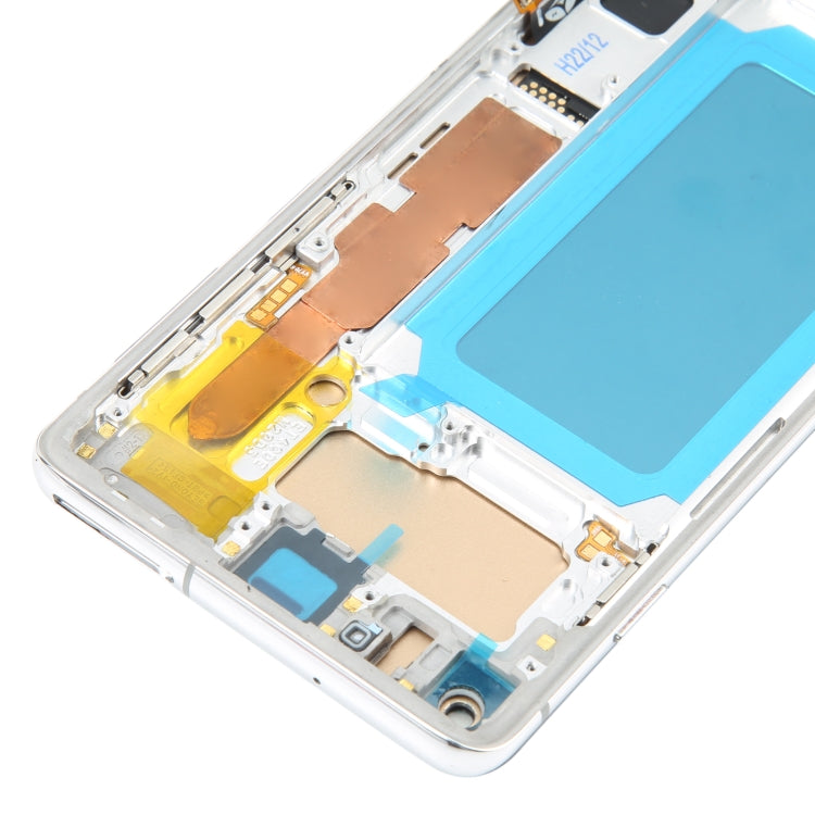 TFT LCD Screen For Samsung Galaxy S10 SM-G973 Digitizer Full Assembly with Frame,Not Supporting Fingerprint Identification(Silver) - Repair & Spare Parts by buy2fix | Online Shopping UK | buy2fix
