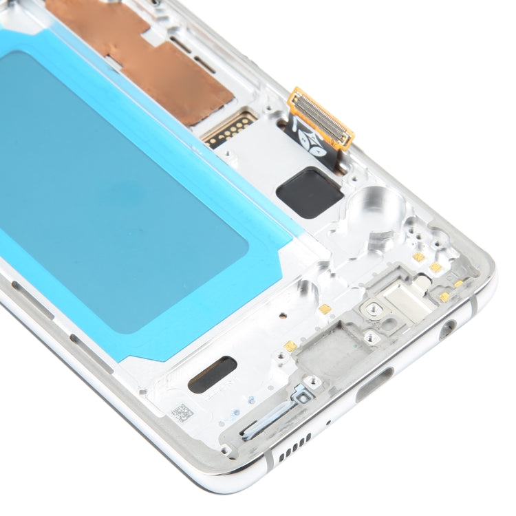 TFT LCD Screen For Samsung Galaxy S10 SM-G973 Digitizer Full Assembly with Frame,Not Supporting Fingerprint Identification(Silver) - Repair & Spare Parts by buy2fix | Online Shopping UK | buy2fix