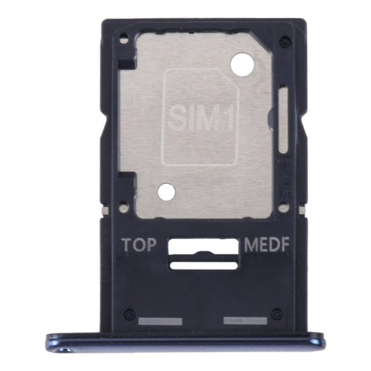For Samsung Galaxy A54 SM-A546 Original SIM Card Tray + Micro SD Card Tray (Blue) - Repair & Spare Parts by buy2fix | Online Shopping UK | buy2fix