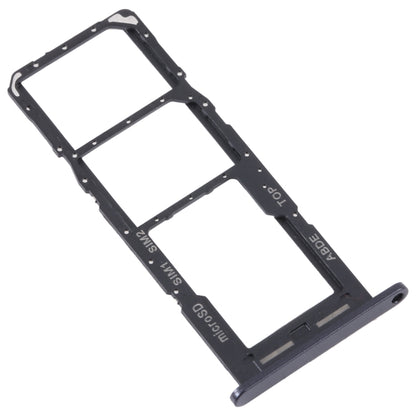 For Samsung Galaxy A24 SM-A245 Original SIM Card Tray + SIM Card Tray + Micro SD Card Tray (Black) - Repair & Spare Parts by buy2fix | Online Shopping UK | buy2fix