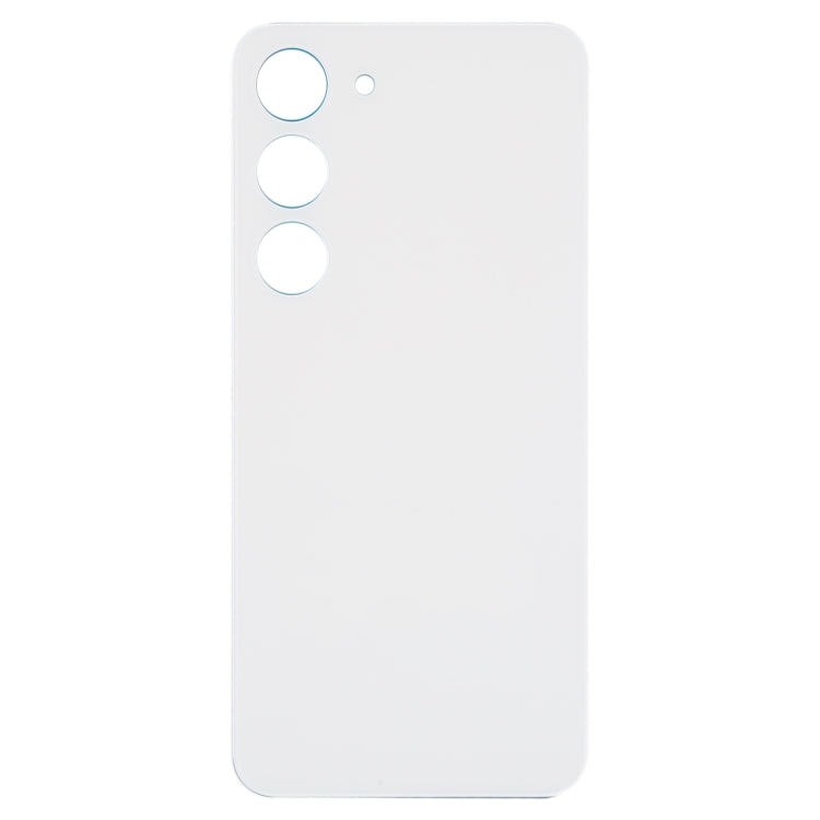 For Samsung Galaxy S23 SM-S911B OEM Glass Battery Back Cover(White) - Repair & Spare Parts by buy2fix | Online Shopping UK | buy2fix