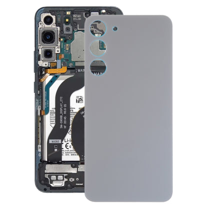 For Samsung Galaxy S23+ SM-S916B OEM Glass Battery Back Cover(Grey) - Repair & Spare Parts by buy2fix | Online Shopping UK | buy2fix