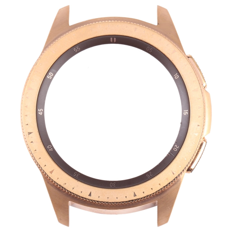 Original LCD Screen Frame Bezel Plate For Samsung Galaxy Watch 42mm SM-R810 (Gold) - For Samsung by buy2fix | Online Shopping UK | buy2fix