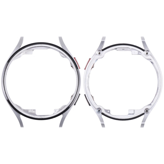 Original LCD Screen Frame Bezel Plate For Samsung Galaxy Watch 4 44mm SM-R870 (Silver) - For Samsung by buy2fix | Online Shopping UK | buy2fix