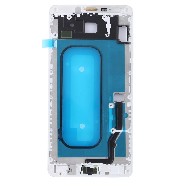 Front Housing LCD Frame Bezel for Galaxy C9 Pro(White) - Repair & Spare Parts by buy2fix | Online Shopping UK | buy2fix