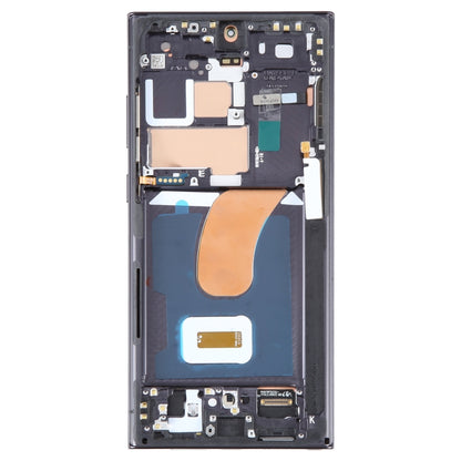 OLED LCD Screen For Samsung Galaxy S23 Ultra 5G SM-S918B EU Edition Digitizer Full Assembly with Frame(Black) - LCD Screen by buy2fix | Online Shopping UK | buy2fix