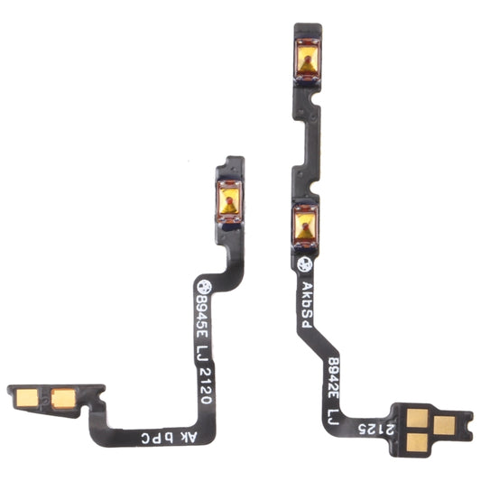 For OnePlus Nord N100 Power Button & Volume Button Flex Cable - Flex Cable by buy2fix | Online Shopping UK | buy2fix