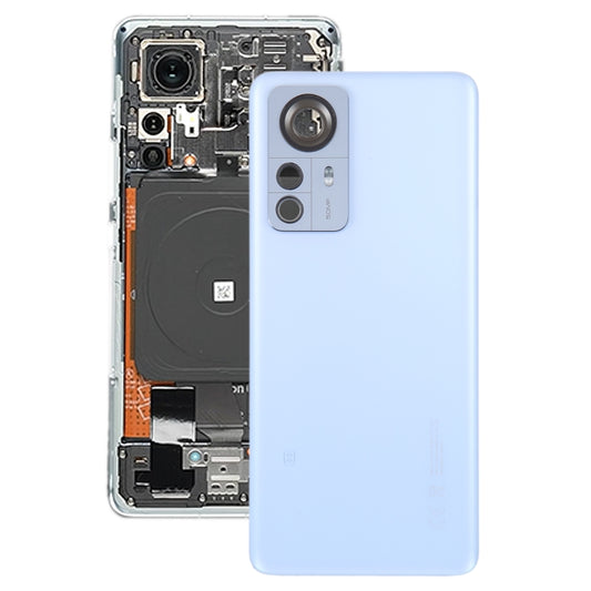 Original Battery Back Cover for Xiaomi 12 Pro / 12 Dimensity(Blue) - Repair & Spare Parts by buy2fix | Online Shopping UK | buy2fix