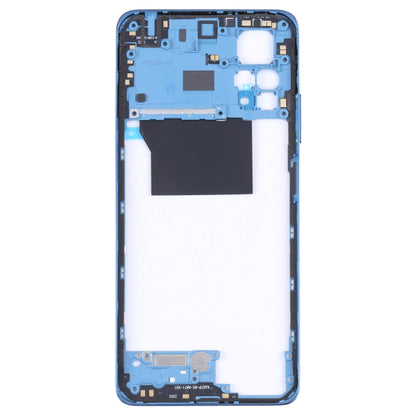 Middle Frame Bezel Plate for Xiaomi Poco X4 Pro 5G/Redmi Note 11E Pro (Dark Blue) - Repair & Spare Parts by buy2fix | Online Shopping UK | buy2fix