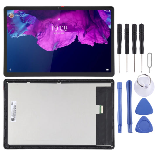 LCD Screen and Digitizer Full Assembly with Frame for Lenovo Tab P11/P11 Plus TB-J606 TB-J606F (Black) - LCD Screen by buy2fix | Online Shopping UK | buy2fix