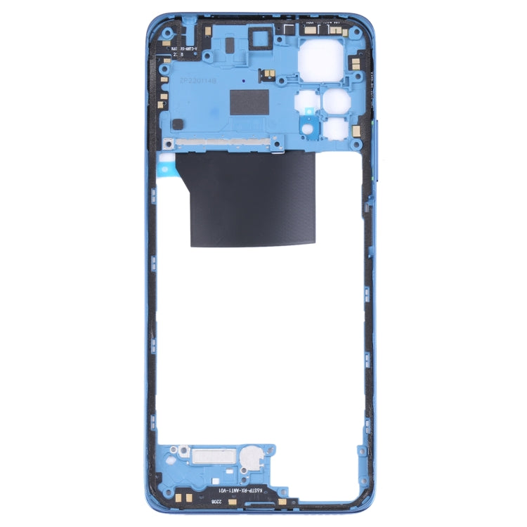 Original Middle Frame Bezel Plate for Xiaomi Redmi Note 11 Pro 4G 2201116TG 2201116TI(Dark Blue) - Repair & Spare Parts by buy2fix | Online Shopping UK | buy2fix