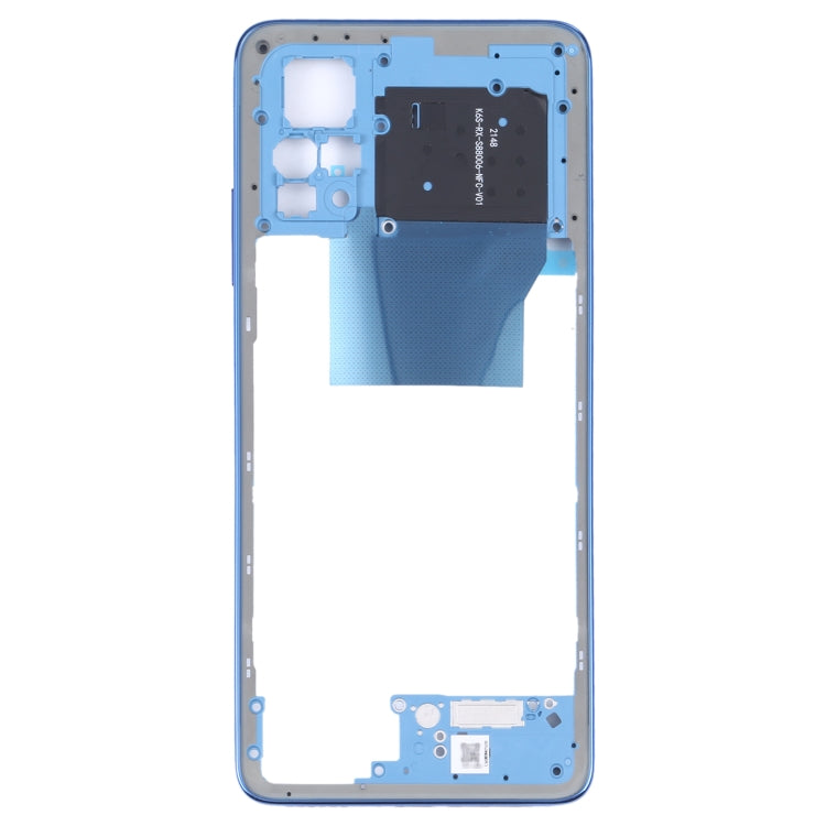 Original Middle Frame Bezel Plate for Xiaomi Redmi Note 11 Pro 4G 2201116TG 2201116TI(Dark Blue) - Repair & Spare Parts by buy2fix | Online Shopping UK | buy2fix