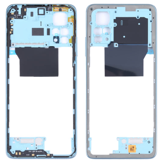Original Middle Frame Bezel Plate for Xiaomi Redmi Note 11 Pro 4G 2201116TG 2201116TI(Baby Blue) - Repair & Spare Parts by buy2fix | Online Shopping UK | buy2fix