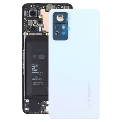 Original Battery Back Cover for Xiaomi Redmi Note 11 Pro 4G 2201116TG 2201116TI(White) - Repair & Spare Parts by buy2fix | Online Shopping UK | buy2fix