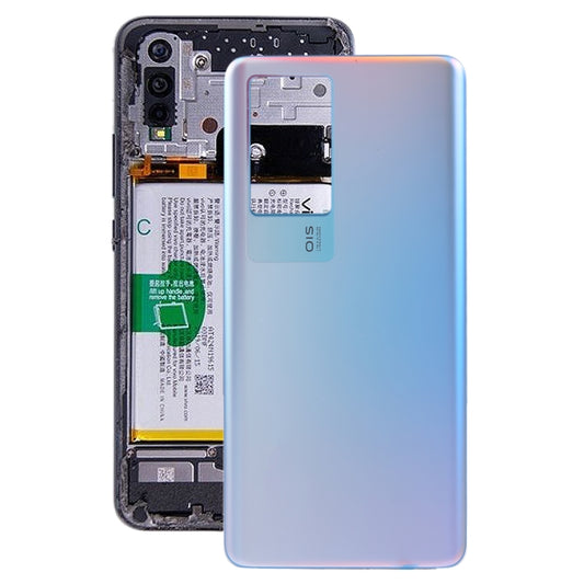 Original Battery Back Cover for vivo iQOO Neo5 S(Silver) - Repair & Spare Parts by buy2fix | Online Shopping UK | buy2fix