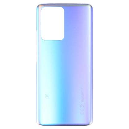 Glass Battery Back Cover for Xiaomi 11T/11T Pro(Blue) - Repair & Spare Parts by buy2fix | Online Shopping UK | buy2fix