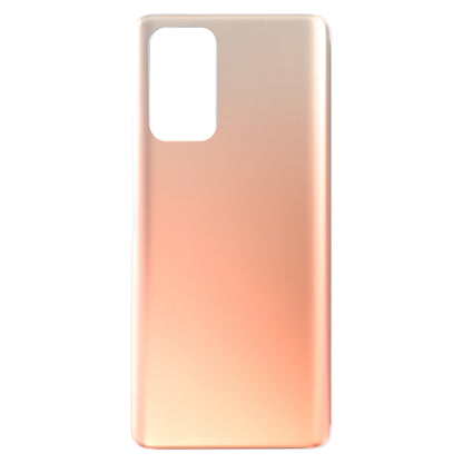 Glass Battery Back Cover for Xiaomi Redmi Note 10 Pro/Redmi Note 10 Pro Max/Redmi Note 10 Pro India(Gold) - Repair & Spare Parts by buy2fix | Online Shopping UK | buy2fix